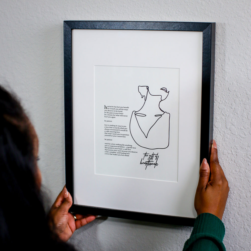 8.5X11" Print - The Gift of Heartbreak