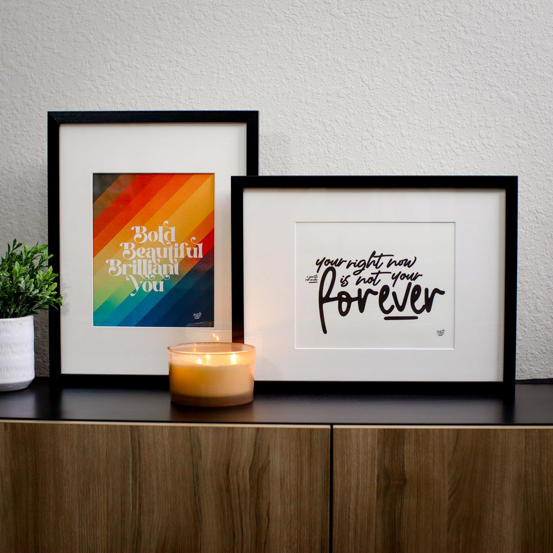 8.5X11" Print - A Gentle Reminder