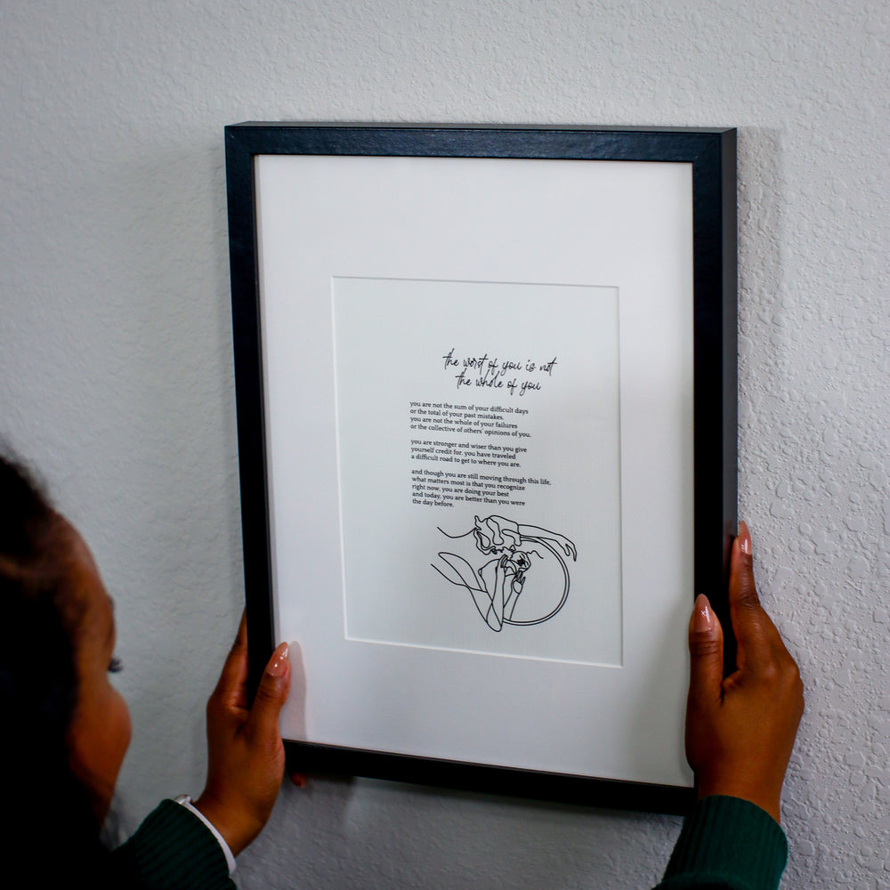 8.5X11" Print - The Worst of You
