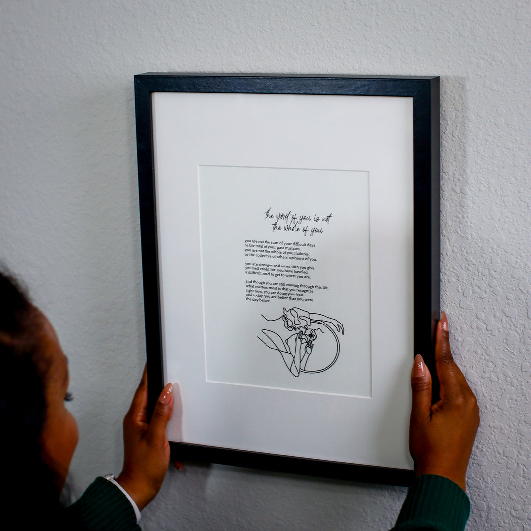 8.5X11" Print - The Worst of You