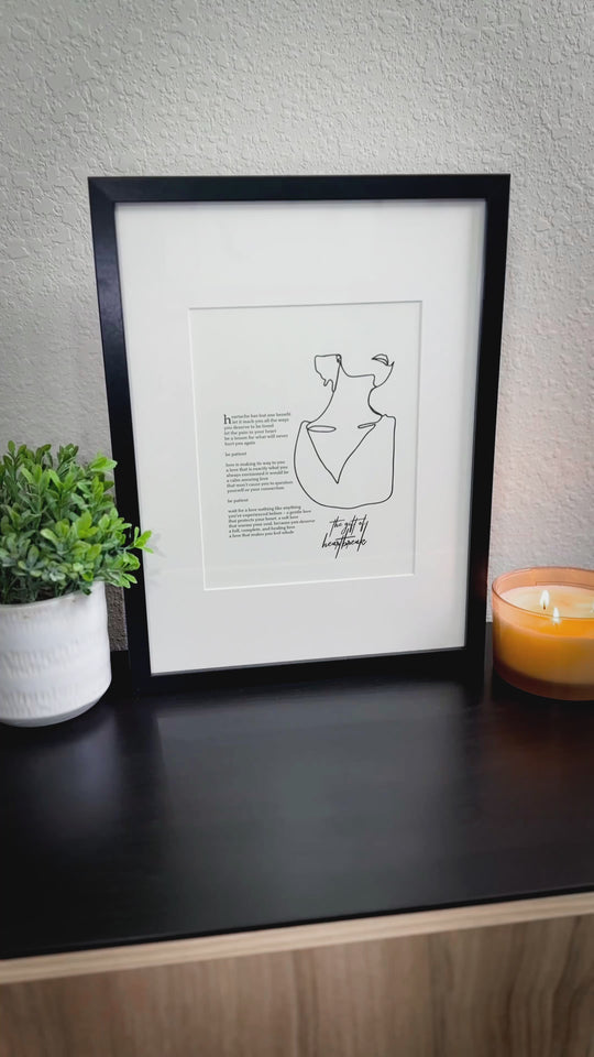 8.5X11" Print - The Gift of Heartbreak