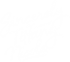 Sincerely Tiffany Nicole Logo White